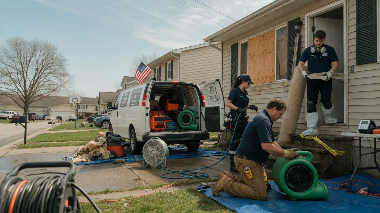Water Damage Restoration in Royalton, IL near me